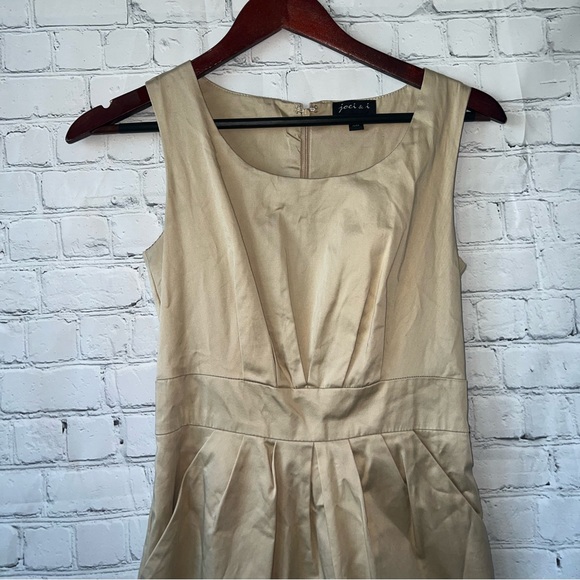 Joei & I Tan sleeveless Dress size 2 - Picture 5 of 10